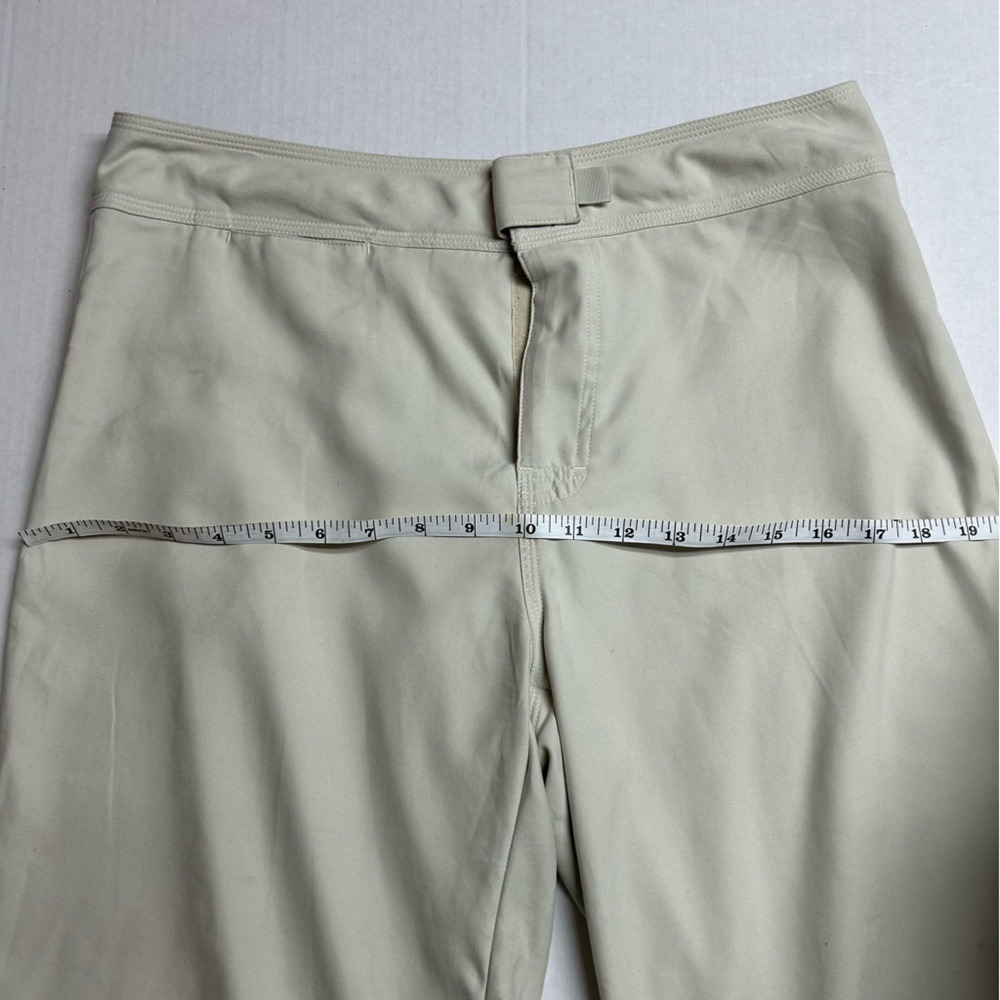 Vintage PATAGONIA Womens Pataloha Capri Pants Beige Hike Beach Walk Size Small - Picture 10 of 12